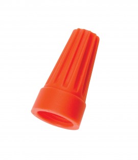 IDEAL Industries WT3-1 WireTwist<small><sup>&amp;reg;</sup></small> WT3 Wire Connector, orange, 100-box-