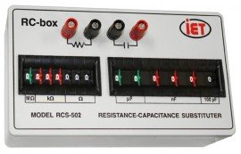 IET Labs RCS-502 Precision Resistance/Capacitance Decade Substitutor-