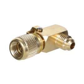 Imperial 17-C Kwik-Coupler&amp;trade; Adapter, 90&amp;deg; elbow coupler, 45&amp;deg; flare-