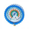 Imperial 451-CB Blue Pressure-Vac Gauge for R134A, R404A, R507 gases-