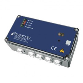 INFICON 743-203-HFC Refrigerant Monitor with siren and flasher for use with CFC, HCFC, HFC, HFO, and A2-