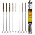 Innovative Products 8088 Micro Bore and Valve-Guide Brush Set, 8-pack, brass-