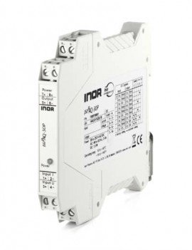 INOR IsoPAQ-30P Basic Isolation Transmitter for unipolar mA/V signals with calibrated range selection-