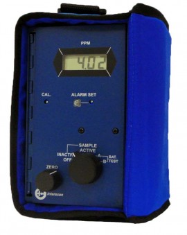Interscan 4160-5.00m 4000 Series Formaldehyde Portable Analyzer with digital display, 0 to 5 ppm-