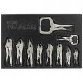 Irwin VSG-1078TRAY Locking Pliers Set, 10-pack, with tray-