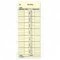 ITM 10-800292 Time Cards for Amano 3600 Time Clocks, 1,000-Pack-