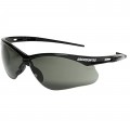 Jackson Safety 50007 Safety Glasses, smoke anti-fog lens, black frame-