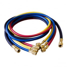 JB Industries CCLE4-60 KOBRA Gasket Seal Refrigerant Hose Set with &amp;frac38;&amp;quot; black hose, 60&amp;quot;, &amp;frac14;&amp;quot; x &amp;frac14;&amp;quot;-