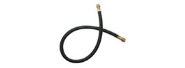 JB Industries CL6HD-60 Heavy-Duty Series Black Refrigerant Charging Hose, 60&amp;quot;, &amp;frac38;&amp;quot; x &amp;frac38;&amp;quot;-
