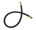 JB Industries CL6HD-60 Heavy-Duty Series Black Refrigerant Charging Hose, 60&amp;quot;, &amp;frac38;&amp;quot; x &amp;frac38;&amp;quot;-