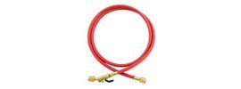JB Industries CLBV-60R KOBRA Gasket Seal Refrigerant Ball Valve Red Hose, 60&amp;quot;, &amp;frac14;&amp;quot; x &amp;frac14;&amp;quot;-