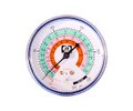 JB Industries M2-460 Manifold Gauge Blue Compound Low Pressure for R22, R410A, R404A, 2-1/2&amp;quot;-