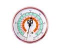 JB Industries M2-465 Manifold Gauge Red Pressure High Side for R22, R410A, R404A, 2-1/2&amp;quot;-