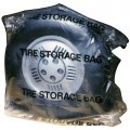 JohnDow TB-6 Tire Storage Bags, 24" x 12" x 40", clear polyethylene-