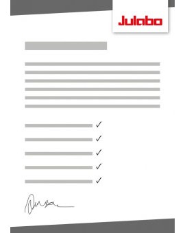 Julabo 2310130 IQ/OQ Documentation for temperature control instrument qualification, category 3-