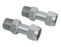 Julabo 8891606 Threaded Adapters, M16 x 1 M x 0.375&quot; F, 2-pack-