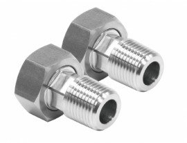 Julabo 8890047 Female to Male Adapters, 0.75&quot;, 2-pack-