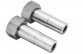 Julabo 8890064 M24 x 1.5 Female to 0.375&quot; Tube Adapters, 2-pack-