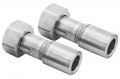 Julabo 8890065 M24 x 1.5 Female to 0.5&quot; Tube Adapters, 2-pack-