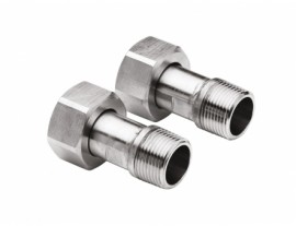 Julabo 8890083 Female to Male Adapters, M30 x 1.5 to 0.75" NPT, 2-pack-