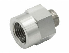 Julabo 8891008 Adapter, M16 male x 1 to 0.5&quot; BSP female, stainless steel-