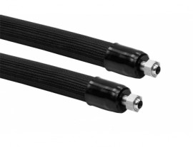 Julabo 8930264 Metal Tubing, 118", 2 M24 x 1.5 fittings-