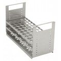 Julabo 8970344 Stainless-Steel Test Tube Rack, 50 tubes, 0.59 to 0.67&quot;-