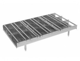 Julabo 8970362 Flask Carrier Tray, 18 flasks, 0.026 gal-