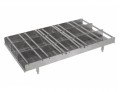 Julabo 8970363 Flask Carrier Tray, 15 flasks, 0.05 gal-