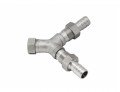 Julabo 8970476 Twin Distributing Adapter, 2 G 0.75&quot; w/ barbed fittings to tubing w/ 0.75&quot; inner diameter, threaded-