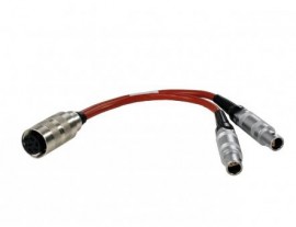 Julabo 8980142 Y-Adapter Cable, 2 lemosa sockets, for dual Pt100 sensor-