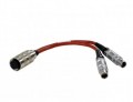 Julabo 8980142 Y-Adapter Cable, 2 lemosa sockets, for dual Pt100 sensor-