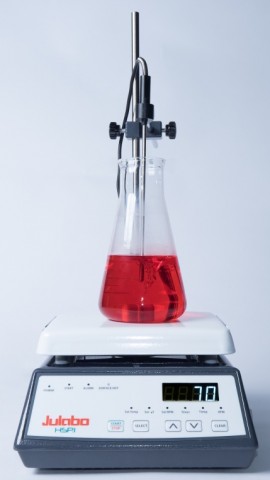 Julabo HSP.1 Digital Hot Plate / Magnetic Stirrer with Timer, Pt100 Sensor, 380&amp;deg;C-