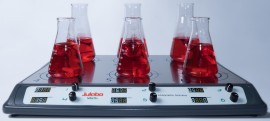 Julabo MSP.6 Magnetic Stir Plate, 6 Positions with Individual Speed Setting, 100 - 1500 rpm-