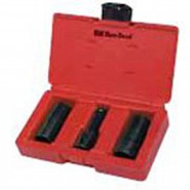Ken-Tool 30115 Lug and Lock Flip Socket Set, 3-piece, ½" drive-