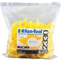 Ken-Tool 30602 Loose Wheel Nut Indicator, 1" to 1-3/16", Yellow-