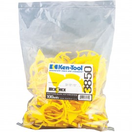 Ken-Tool 30604 Loose Wheel Nut Indicator, 1-1/2" to 2", Yellow-