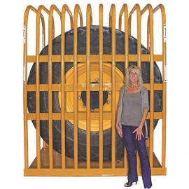 Ken-Tool 36012 Earthmover Tire Inflation Cage, 12-Bar, 87" x 48"-