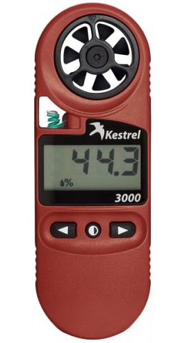 Kestrel 3000 Pocket Weather Meter, 3%-