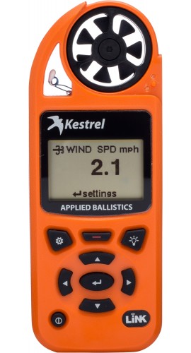 Kestrel 5700 Elite Weather Meter with Applied Ballistics with LiNK, Blazed Orange-