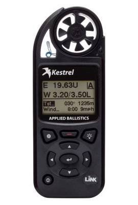 Kestrel 5700 Elite Weather Meter with Applied Ballistics with LiNK, Black-
