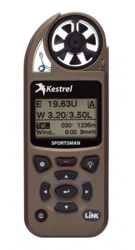 Kestrel 5700 Elite Weather Meter with Applied Ballistics with LiNK, Desert Tan-