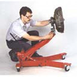 Kiene Diesel CC-2000 Clutch Caddy, 39" max load height, hydraulic-