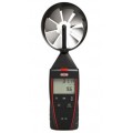 KIMO LV 130 S Portable Thermo-Anemometer with built-in vane probe, 32 to 122&amp;deg;F-