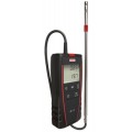 KIMO VT 115 S Portable Telescopic Hotwire Thermo-Anemometer with remote probe, 32 to 122&amp;deg;F-