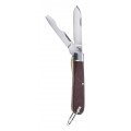 Klein Tools 1550-2 2-Blade Pocket Knife with screwdriver, 2.5"-