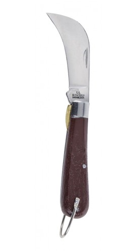 Klein Tools 1550-4 Pocket Knife, hawkbill slitting blade, 2.625"-