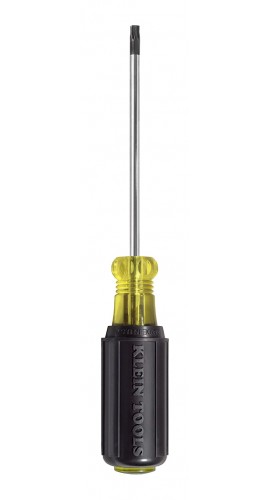 Klein Tools 19545 T27 TORX Screwdriver with round shank and cushion grip-