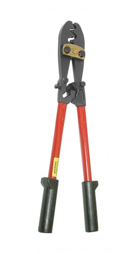 Klein Tools 2006 Large Compound-Action Crimp Tool, 6 to 4/0 AWG lugs and terminals-