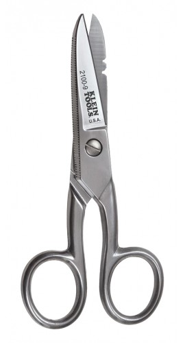 Klein Tools 2100-9 Stainless Steel Cable Splicer Snip, 5.25&amp;quot;-